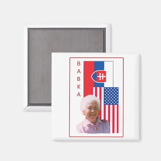 Babka Magnet Magneet (Voorkant / Achterkant)