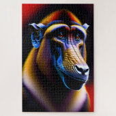 Baboon 1014 pièce Jigsaw Puzzle (Vertical)