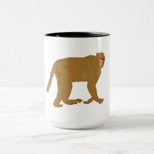 Baboon-aap Mok (Midden)