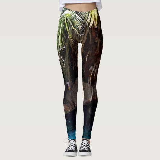 Baboon Au Paradis, Dames Leggings (Devant)