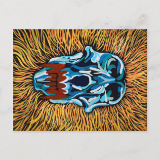 Baboon Lion Briefkaart