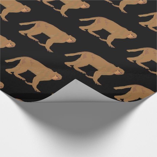 Baboon Monkey Art Cadeaupapier (Hoek)