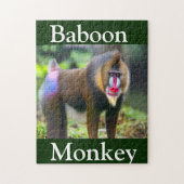 Baboon Monkey Legpuzzel (Verticaal)