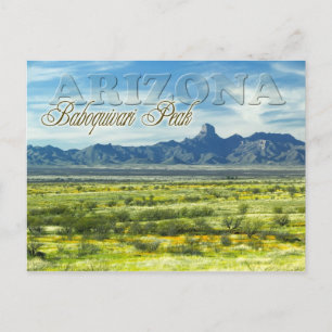 Baboquivari Peak Wilderness, Arizona Briefkaart