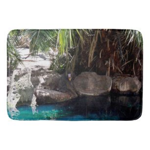 Babouin au Paradis, Tapis de Bain en mousse à mémo