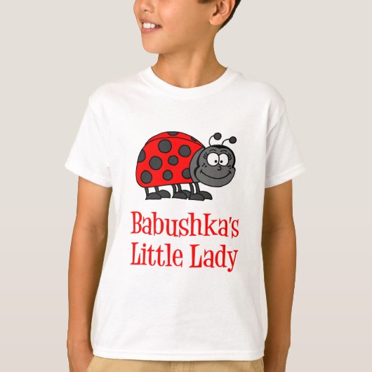 Babushka Little Lady T-shirt (Voorkant)