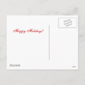 Babushka - Matryoshka Feestdagenkaart (Achterkant)