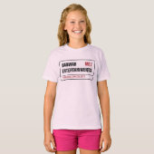 Babwah Girls t-shirts (Voorkant volledig)