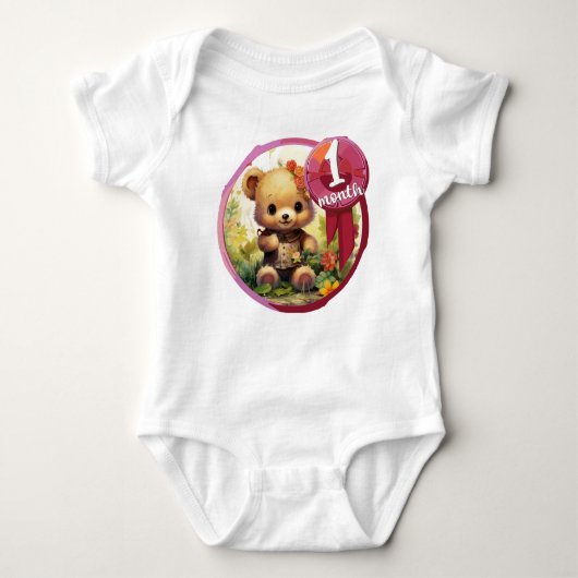 Baby - 1 month romper (Voorkant)