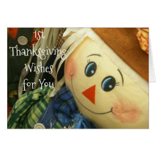 BABY ***1e THANKSGIVING *** SPECIALE KAART