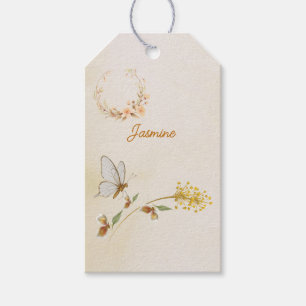 Baby 1e verjaardag cadeau labels cadeaulabel
