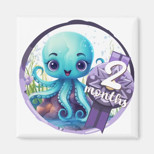 Baby - 2 months too magneet (Voorkant)