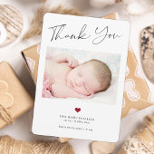 Baby 3 photo merci script faire-part de naissance