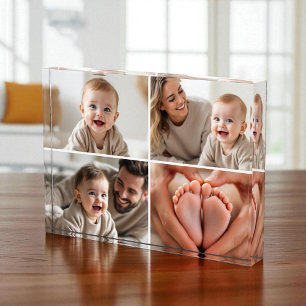 Baby 4 Foto Collage Foto Blok