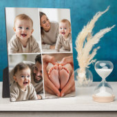 Baby 4 Photo Collage Cute Picture Instagram Fotoplaat (Zijkant)