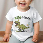 Baby-a-saurus Dinosaur Thema Kinderen Verjaardagsf