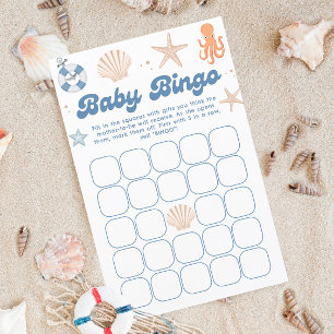 Baby aan boord Baby shower Baby Bingo Spel