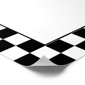 Baby aan boord Baby shower Raad de uitgerekende da Poster (Hoek)