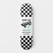 Baby aan boord Baby shower Skateboard Deck (Voorkant)