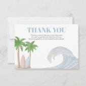 Baby aan boord bedankkaart (Voorkant)