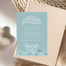 Baby Aan boord Boekaanvraag Blauw Baby shower