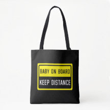 Baby aan boord Houd Afstandsbord