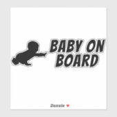 BABY AAN BOORD STICKER (Vel)