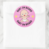 Baby aan boord Sticker (Tas)