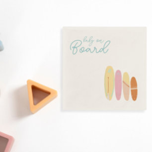 Baby Aan boord van Baby shower Ocean Theme Servet