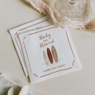 Baby aan boord van Boho Beach Servet