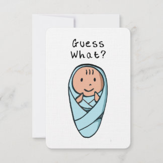 Baby aankondiging