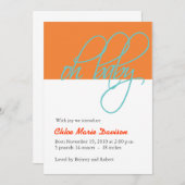 Baby Aankondiging (Voorkant / Achterkant)