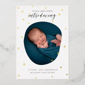 Baby Aankondiging Inleidende Scripted sterren (Voorkant)