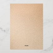 Baby Aankondiging Moderne baby (Achterkant)