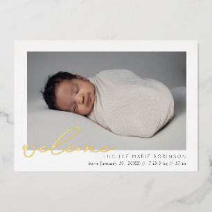 Baby Aankondiging Welkomstscripts