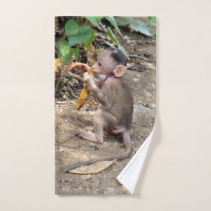 Baby aap handdoek