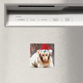 Baby aap met kerstmis magneet (Insitu (Vaatwasser))
