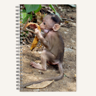 Baby aap notitieboek