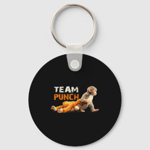 Baby aap plet team plet schattig dier liefhebber sleutelhanger