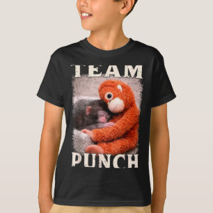Baby aap slaat meme team slaat trend meme t-shirt
