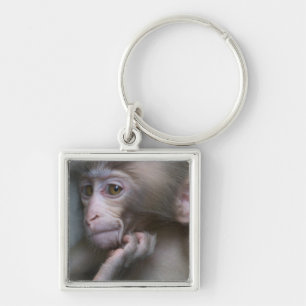 Baby aap sleutelhanger