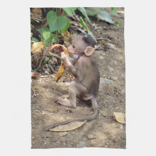 Baby aap theedoek