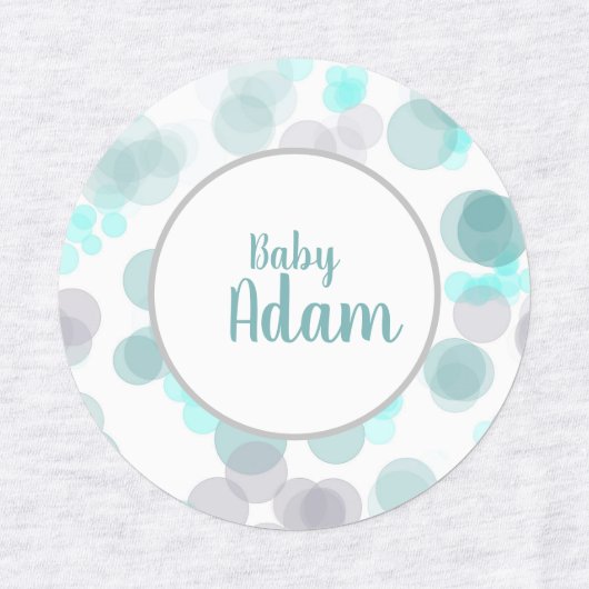 Baby Adam Labels (Design 1)
