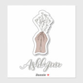 Baby Adembloemen Sticker (Vel)