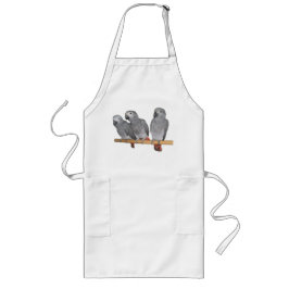 Baby African Grey Apron Lang Schort