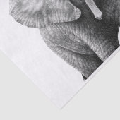 Baby Afrikaanse olifant Tissuepapier (Detail)