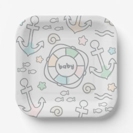 Baby Ahoy Papier Bord