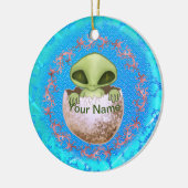 Baby Alien aangepaste naam Ornament (Links)