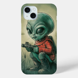 Baby Alien iPhone 15 Mini Hoesje