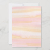 Baby Alpaca Girls Invitation Anniversaire (Dos)